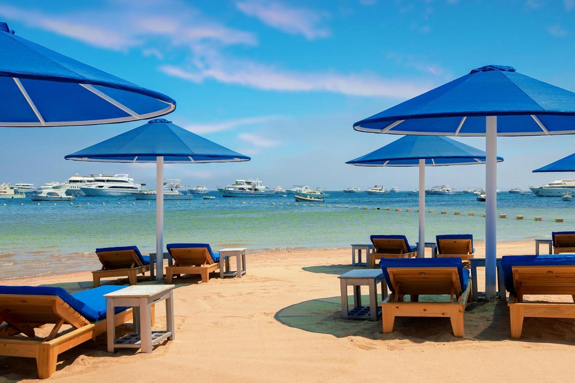 Pickalbatros Blu Spa Resort - Adults Friendly 16 Years Plus- Ultra All-Inclusive 후르가다 외부 사진 Beach at the InterContinental