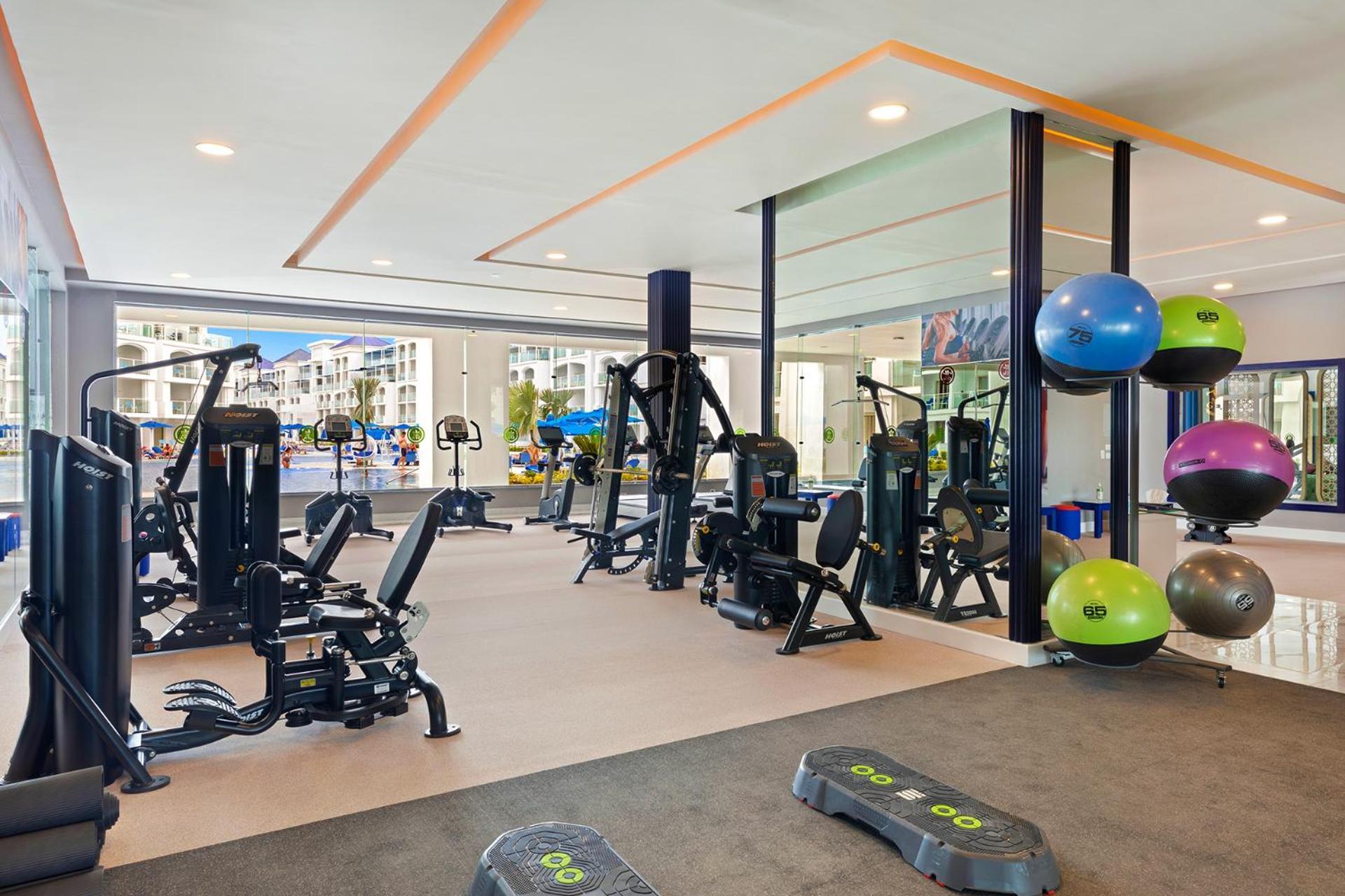 Pickalbatros Blu Spa Resort - Adults Friendly 16 Years Plus- Ultra All-Inclusive 후르가다 외부 사진 The gym at the hotel